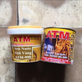 ( SƠN CHẬU )Sơn nhũ vàng 999-666 (225ml ) ( Sơn thái chính hãng )