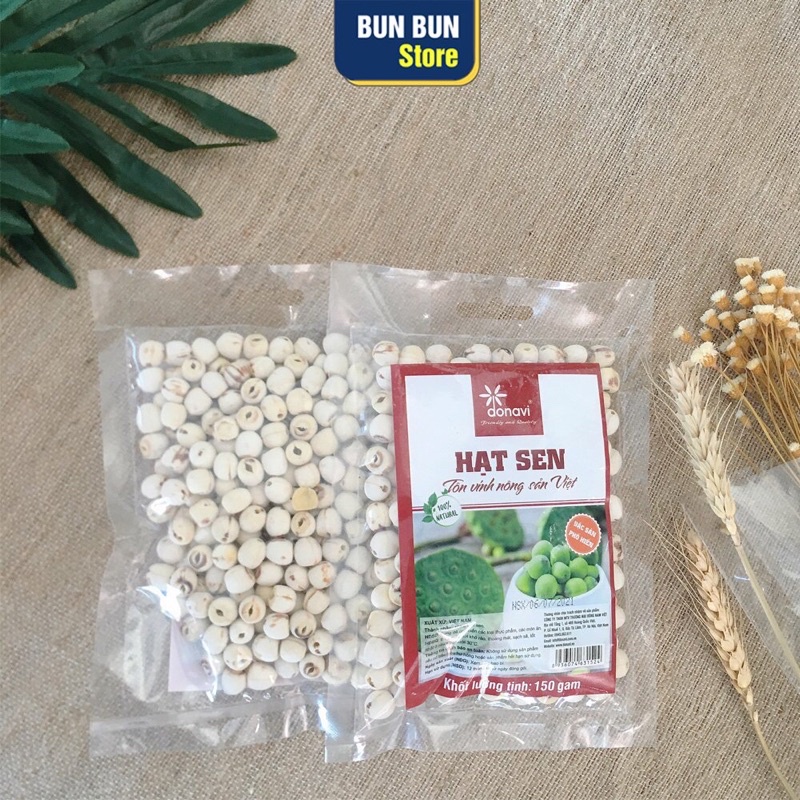 Hạt khô các loại: Lạc khô – Đậu đỏ - Đậu xanh - Hạt sen –Vừng vàng … 100% không chất bảo quản.