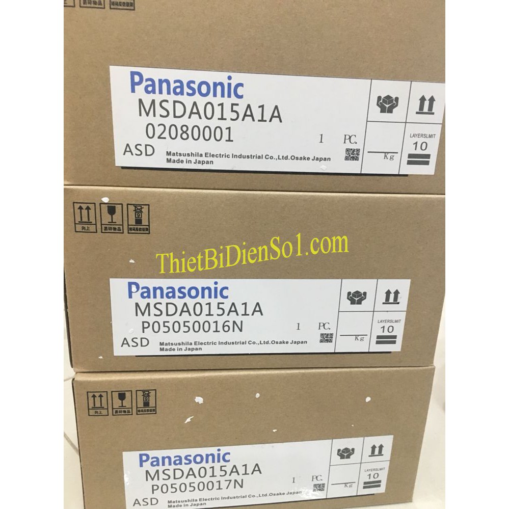 Bộ điều khiển servo Panasonic MSDA015A1A - Cty Thiết Bị Điện Số 1