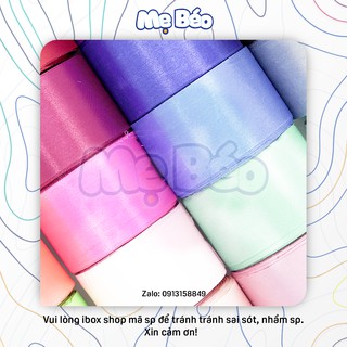 Ruy băng lụa Việt Nam 2cm, 5cm
