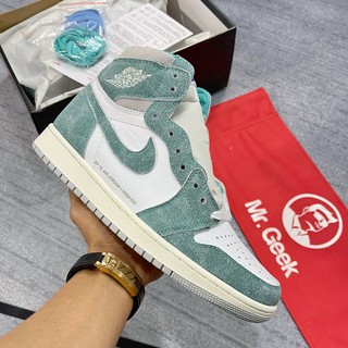 [GeekSneaker] Giày Sneaker Cổ cao | Jordan 1 High Turbo Green