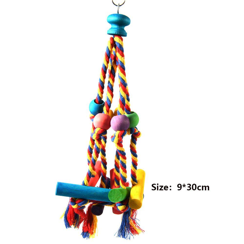 YEW Dây Thừng Cotton Huấn Luyện Vẹt Vui Nhộn