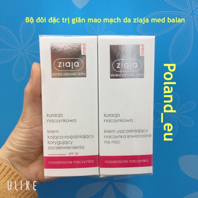 Kem Hỗ Trợ Giảm Mao Mạch Da ziaja med balan (Bill up ảnh tiếp) | BigBuy360 - bigbuy360.vn