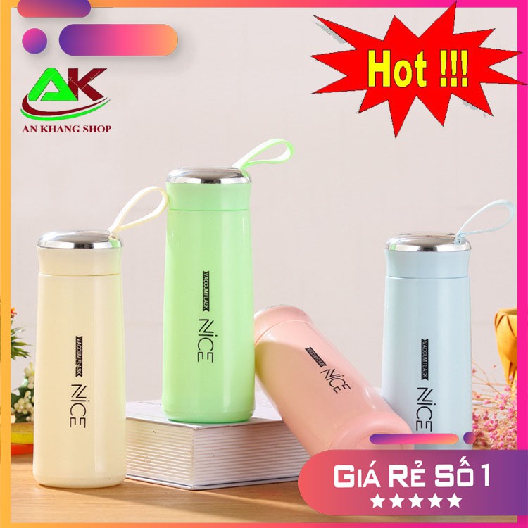💯 BIG SALE 💯Bình Nước Giữ Nhiệt Cao Cấp Nice 400ml