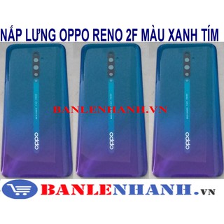 NẮP LƯNG OPPO RENO 2F MÀU XANH TÍM