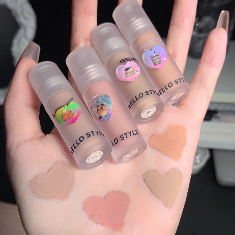 [Hàng mới về] Phấn Mắt Kem má hồng Hellostyle 4 màu tùy chọn thời trang