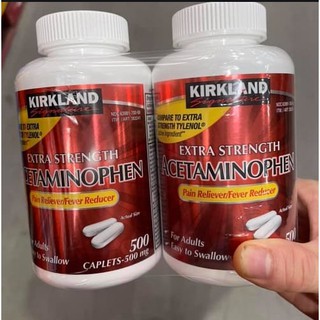 Kirkland Extra Strength Rapid Release Acetaminophen 500mg 500 viên