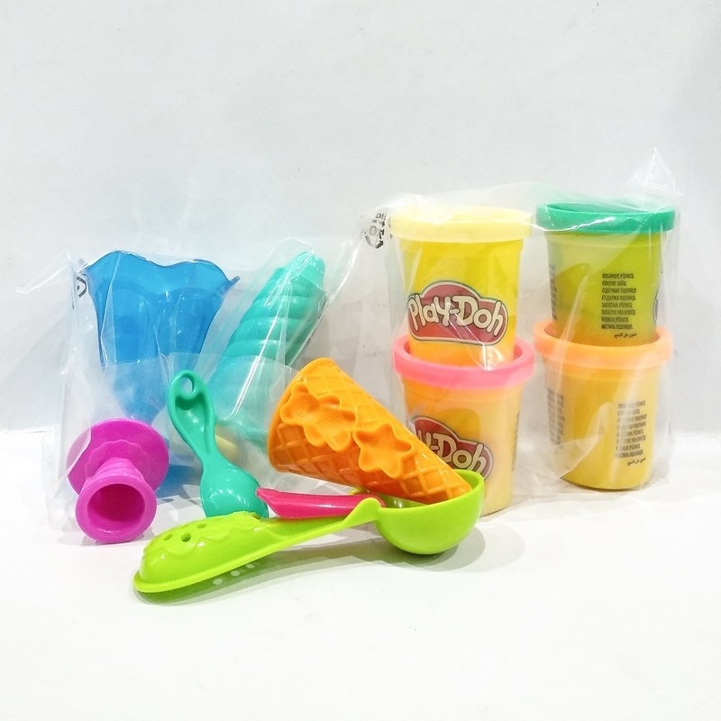 Đồ chơi đất nặn - Dụng cụ làm Kem tươi Play-Doh - B1857