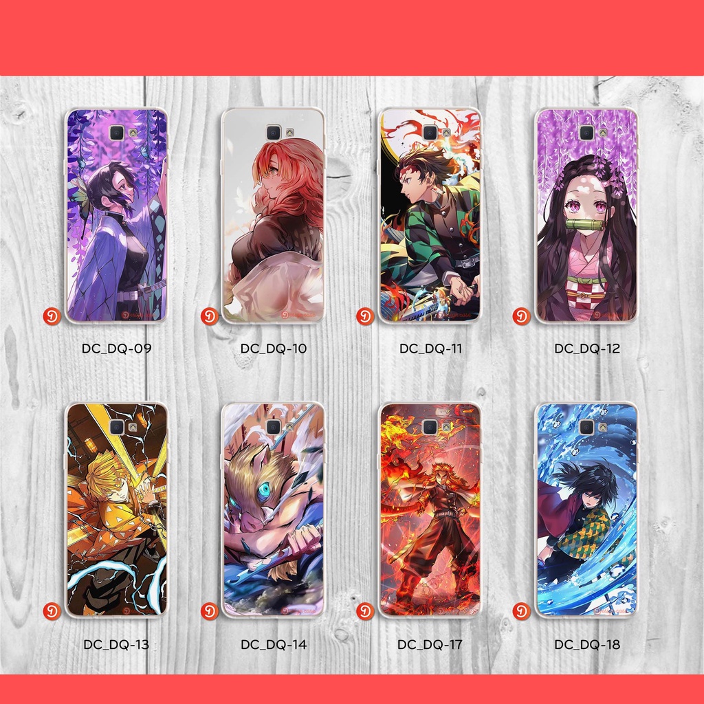 ỐP LƯNG ĐIỆN THOẠI SAMSUNG GALAXY J7 PRIME IN HÌNH ANIME KIMETSU NO YAIBA