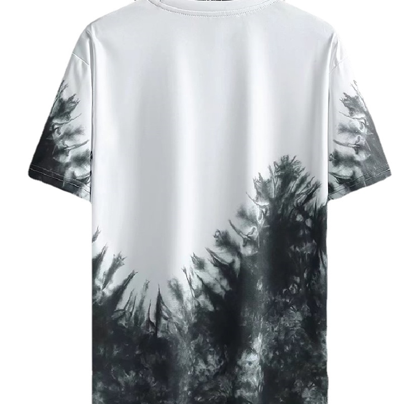 Bộ Đồ Thể Thao Áo Thun Tay Ngắn Dáng Rộng In Họa Tiết Thời Trang Mùa Hè Cho Nam Cỡ M-3XL