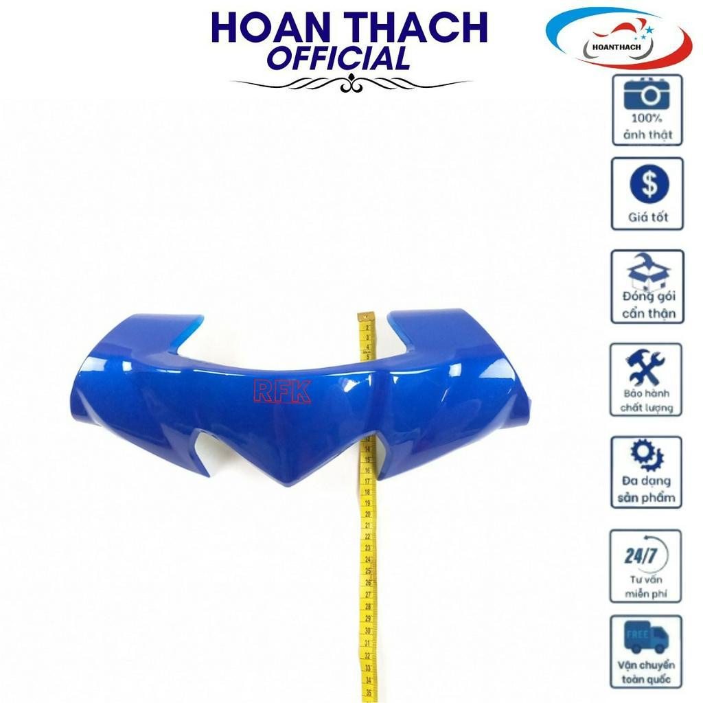 Ốp Đầu Miếng Trên Cho Xe Máy Wave S110 Xanh Dương Nhựa Đài Loan HOANTHACH SP004116