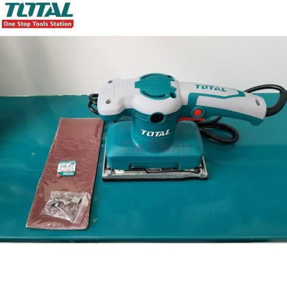 Máy chà nhám chữ nhật 320W Total TF1301826 Kích thước đế nhám 93mm x 185mm