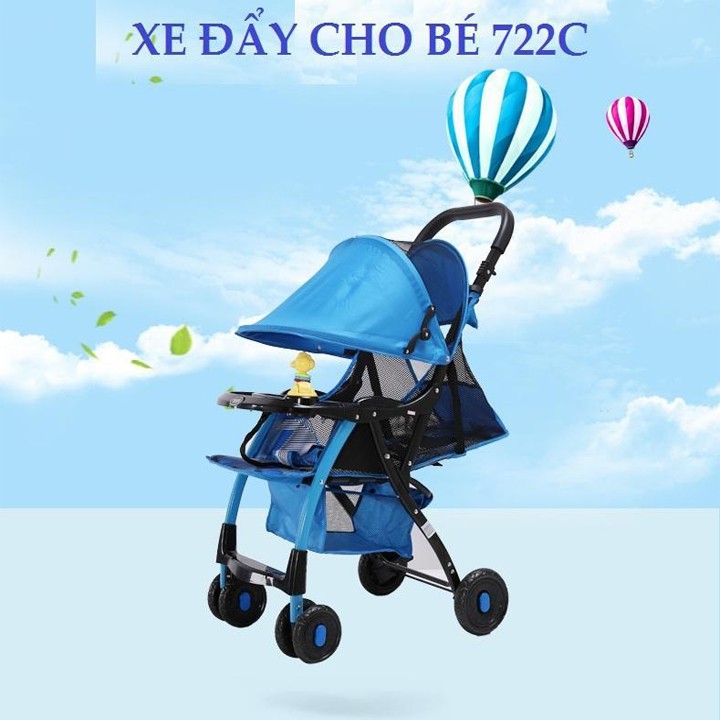 Xe Đẩy Baohaohao 722C ( 3 tư thế nằm ngả ngồi)