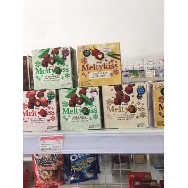 socola tươi meiji melty kiss hộp 56g