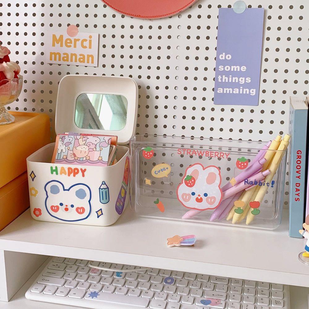 Sticker Dán Trang Trí Điện Thoại / Sổ Tay Hình Gấu Dễ Thương