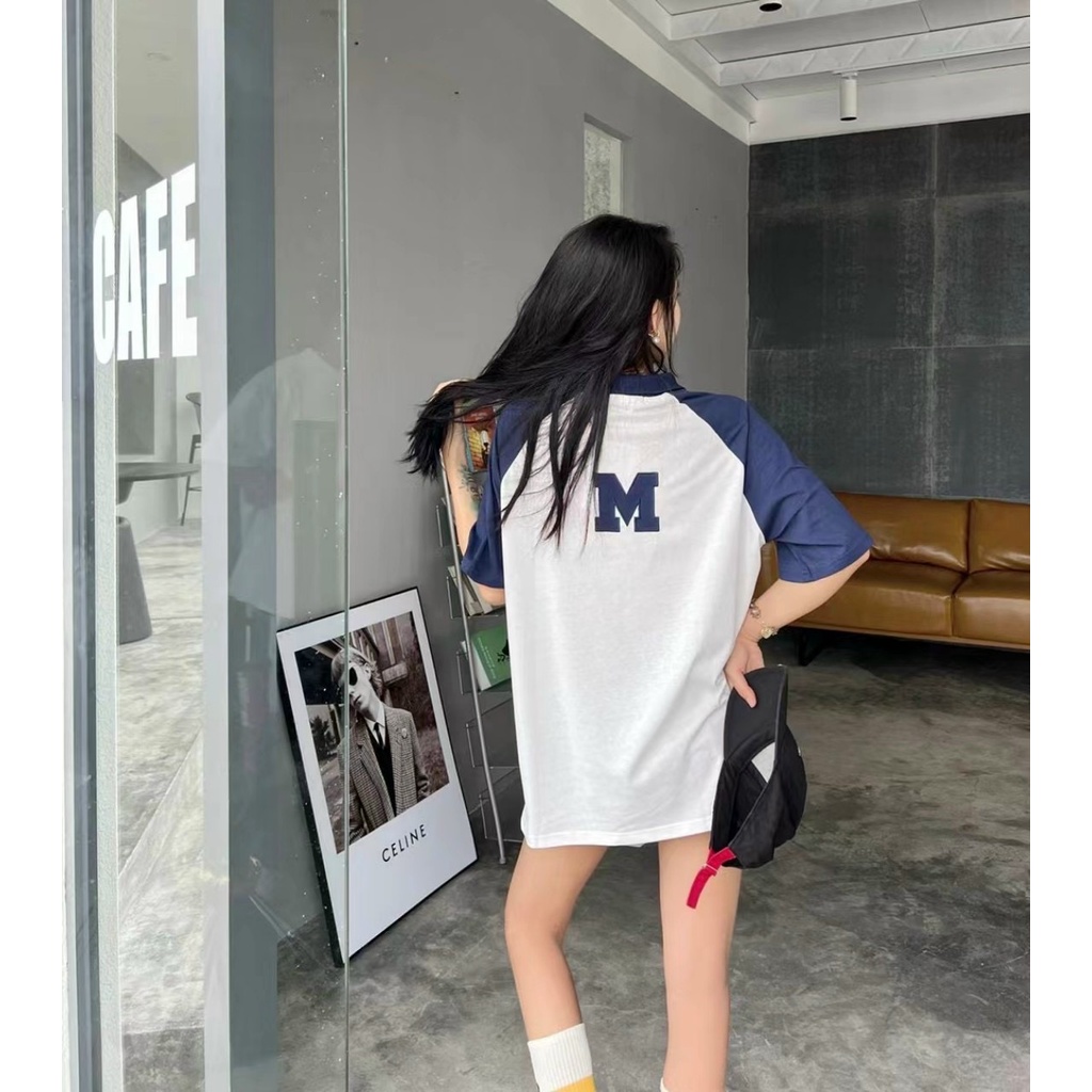 Áo thun polo nữ FREESHIP Áo polo nữ -Hàn quốc freesize dưới 60kg vừa thoải mái unisex hàng thêu -Áo nữ bigsize