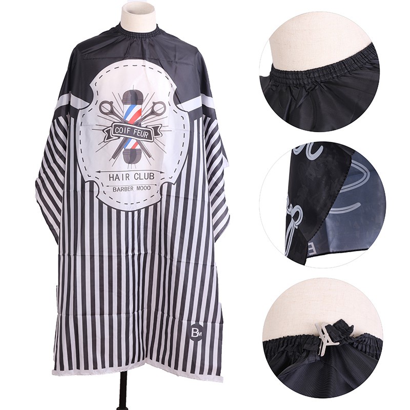 Áo choàng cắt tóc chất liệu polyester cao cấp cho tiệm làm tóc