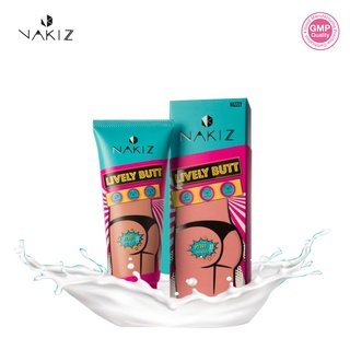 Nakiz lively butts - kem nakiz cải thiện thâm & mụn vùng mông/ bẹn/ lưng/ nách/ cùi chỏ/ đầu gối
