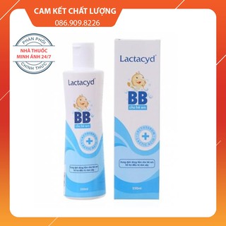 Sữa tắm LACTACYD BB_hỗ trợ điều trị rôm sảy cho bé (250ml)