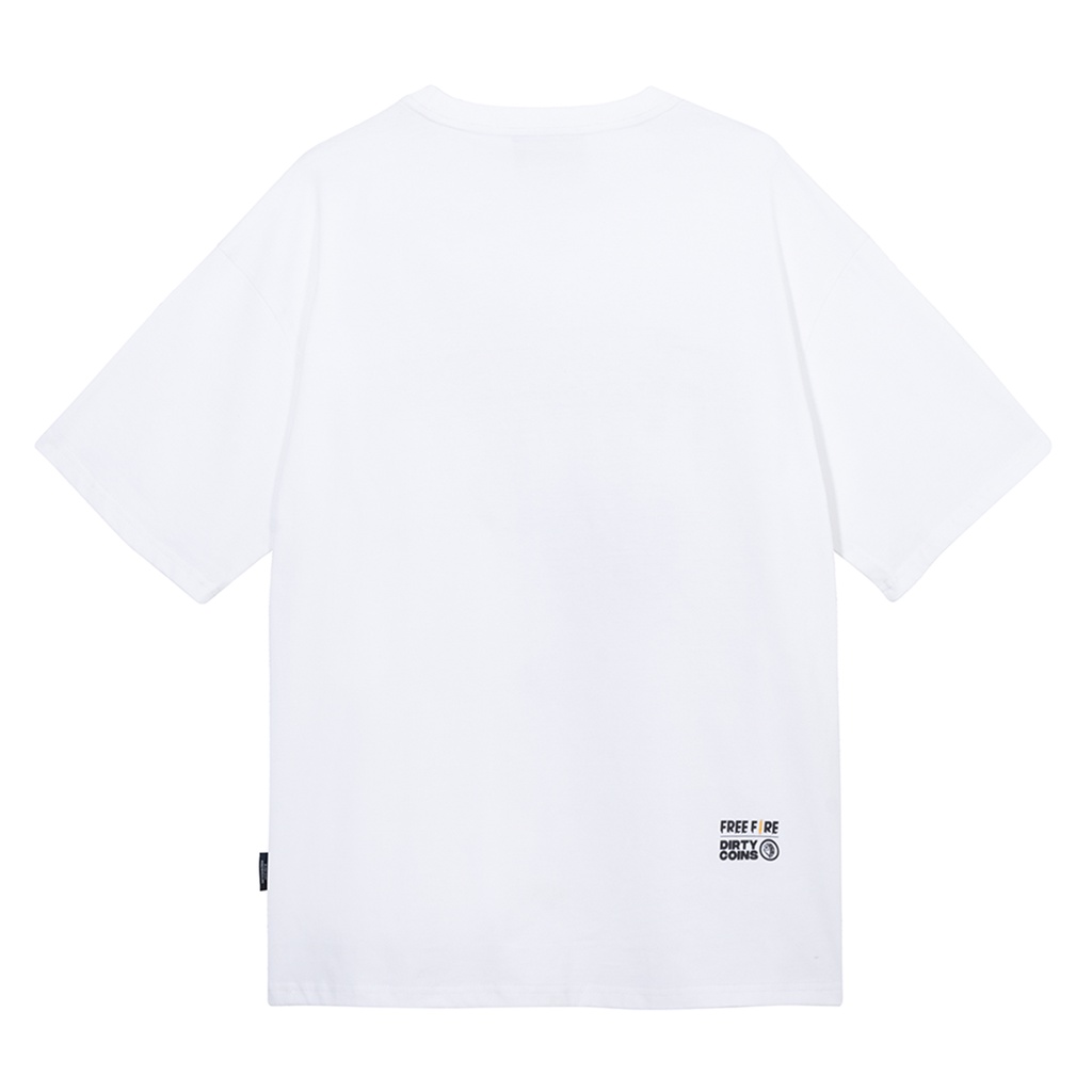 DirtyCoins Áo thun Spraying T-shirt - White