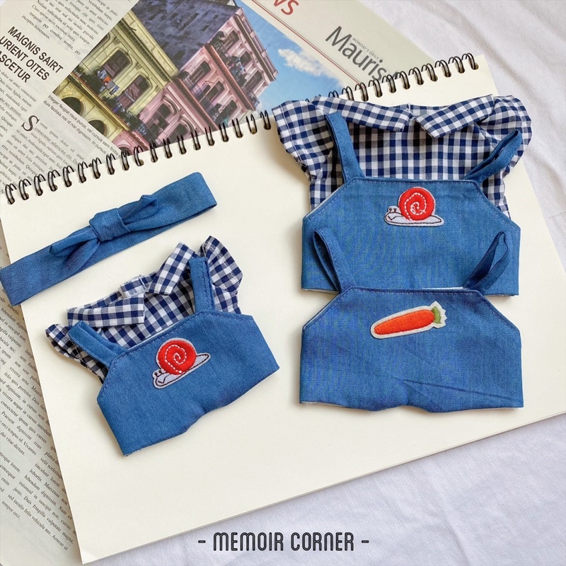 Outfit Doll 15cm & 20cm - Set đồ "Call me Patch"
