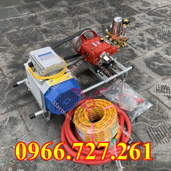 Máy rửa xe công nghiệp đai đai 2hp moto dây đồng giá rẻ Toàn Phát