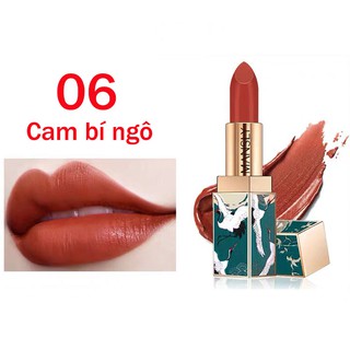 Son lì họa tiết cổ mansly phiên bản giới hạn 6 màu - vỏ cực chất - bền màu - không khô môi - phù hợp cho mọi màu da