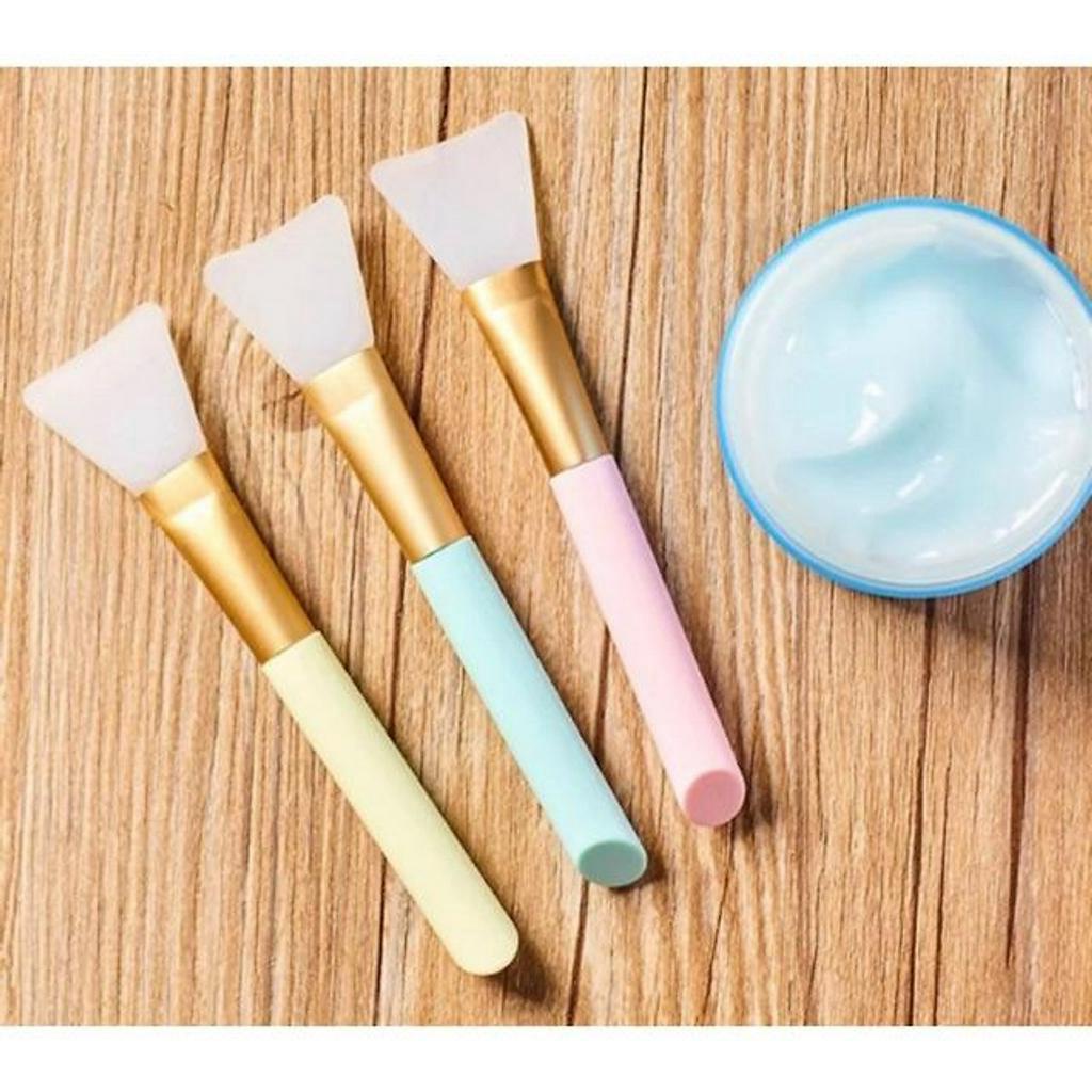 Măng tây baby - Cọ quét mặt nạ Silicon,  Chổi quét mask cao cấp
