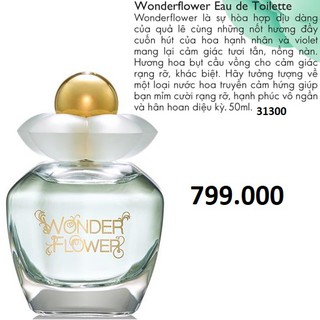 31300 nước hoa nữ wonderflower eau de toilette 50ml