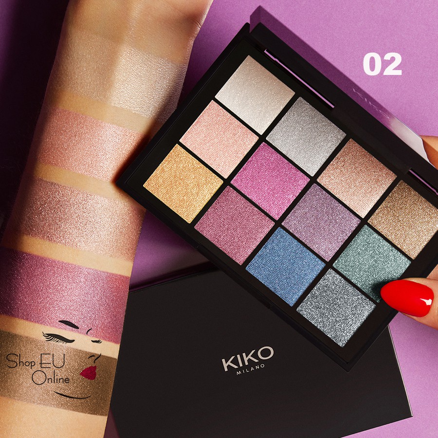 Bảng phấn mắt Kiko - Smart Cult Eyeshadow Palette