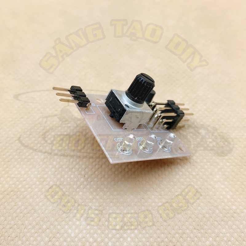 Thiết Bị Kiểm Tra Tốc Độ Động Cơ Servo Ecs 3 kênh. Mạch test động cơ RC Servo