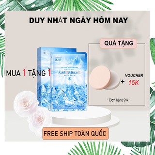 Mặt nạ  ICE-COOL MOISTURIZING Hy drating Mask chăm sóc da, dưỡng da cấp ẩm, sáng da, thải độc tố (1 hộp 10 miếng)