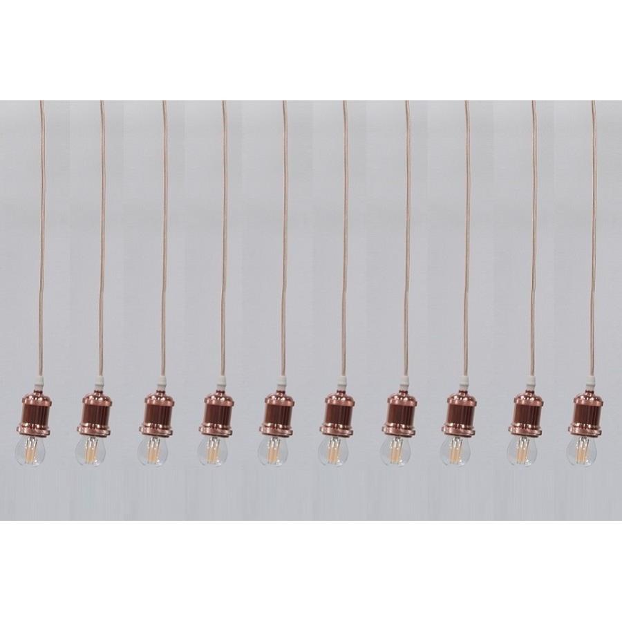 bỘ 10 Dây đèn thả cổ điển bóng Led Edison G45 4W