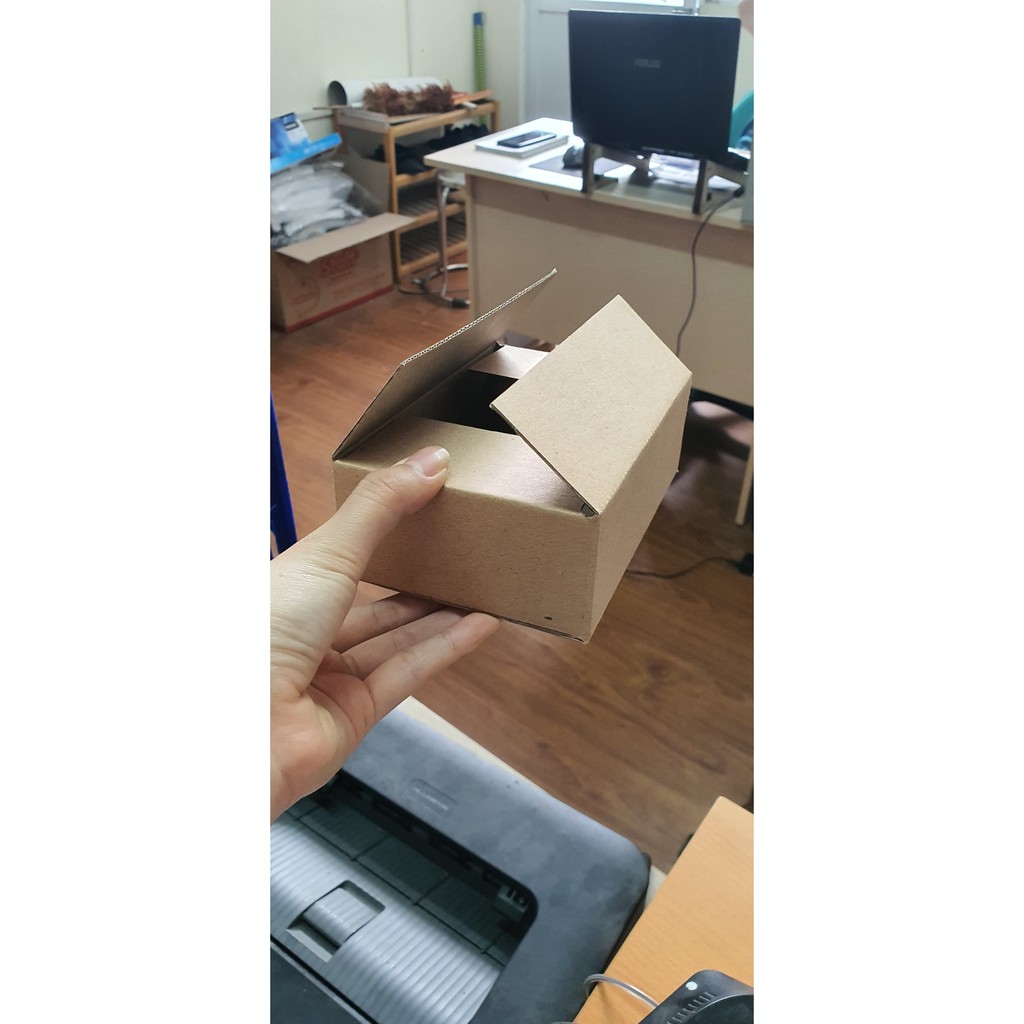 Combo 100 hộp carton 15x10x5 sóng E giá rẻ