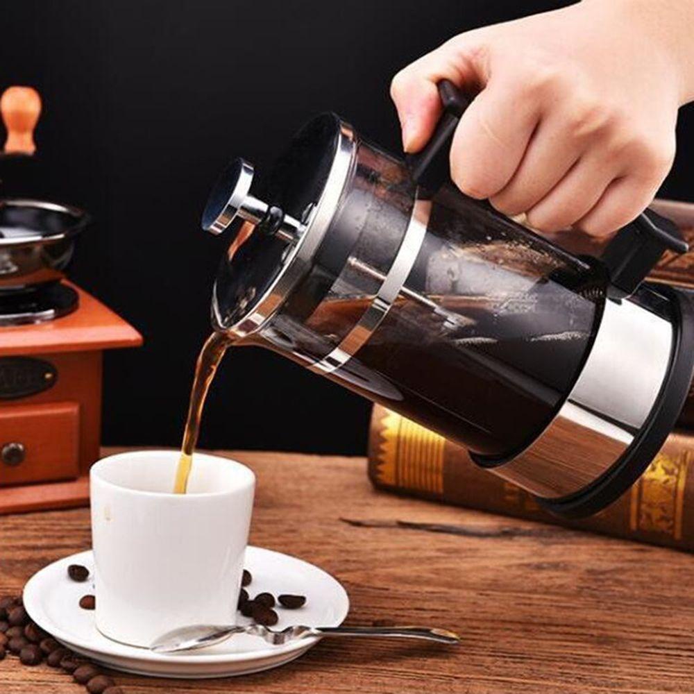 Máy Pha Cà Phê Espresso Kiểu Pháp Chịu Nhiệt Kèm Bộ Lọc Ba Tấm Lọc Chuyên Dụng