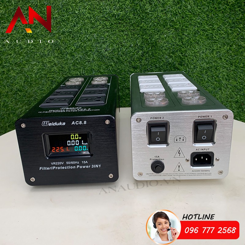 Bộ Lọc Nguồn Điện Weiduka 8.8 Pro Cho Thiết Bị Âm Thanh