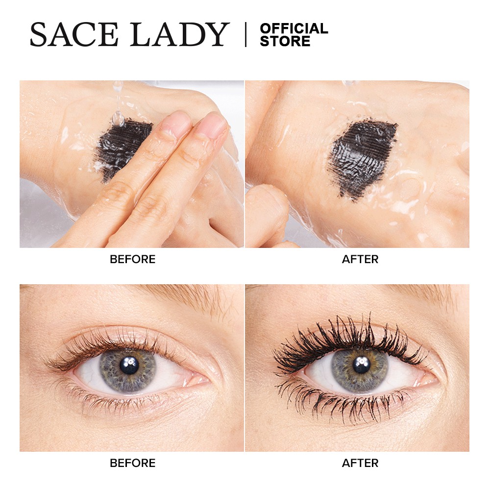 Mascara SACE LADY làm cong dài và dày mi chống nước lâu trôi 10g/0.35oz