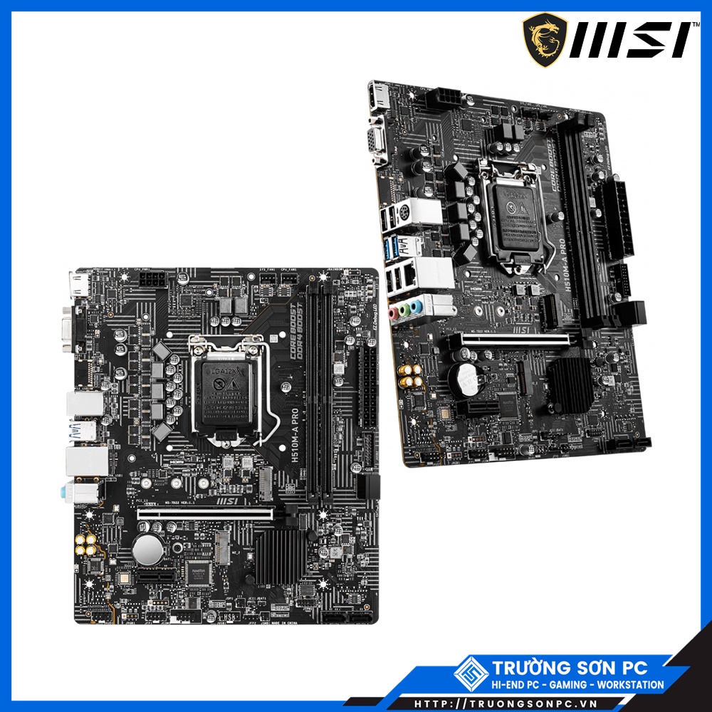 Mainboard MSI H510MA PRO M.2 NVME Connector | Socket 1200