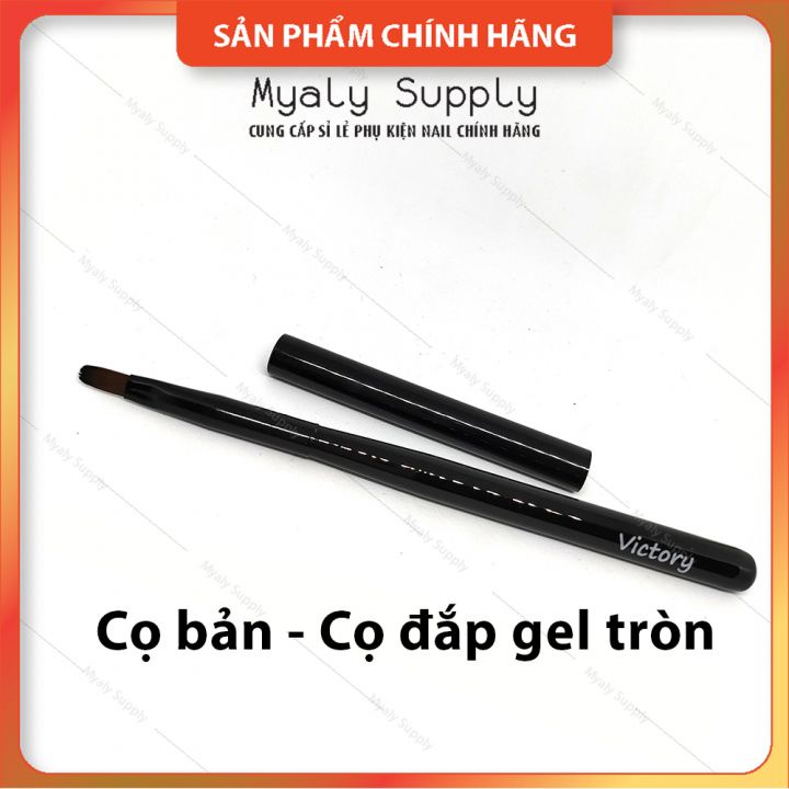 Cọ Bản Nail Tròn Vuông Xéo Vẽ Nail Vẽ Hoa Cọ Victory