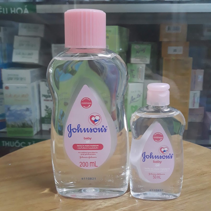 Dầu Dưỡng Ẩm Mát Xa Gohnson's baby oil