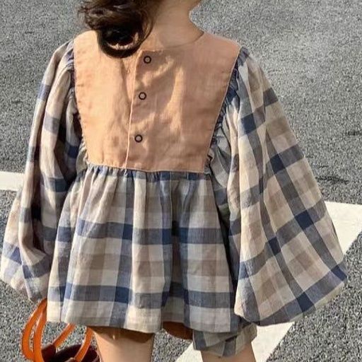 Bộ Áo Tay Dài Phối Quần Dài Kẻ Sọc Thời Trang Mùa Thu 2002 Cho Bé Gái