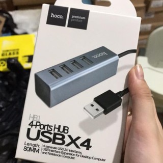 Hub chia ổ usb chia 4 ổ chính hãng hoco hb1