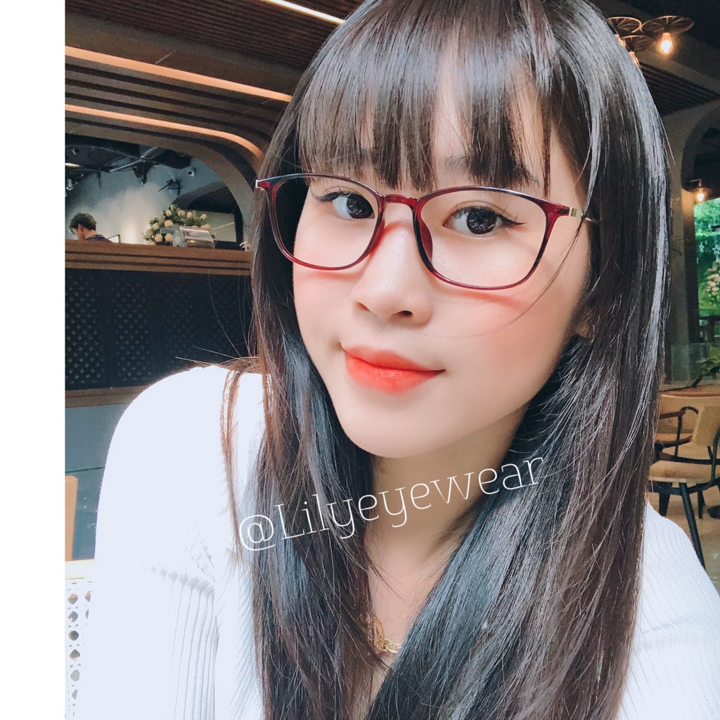 Gọng kính cận nữ thời trang kiểu dáng hàn quốc Lilyeyewear 1209 | BigBuy360 - bigbuy360.vn