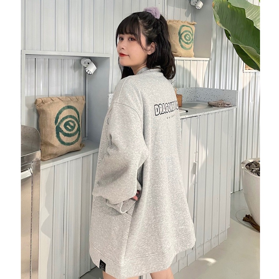 Áo Khoác Local brand - Cardigan 2904 Dragonbyboi nỉ bông cao cấp