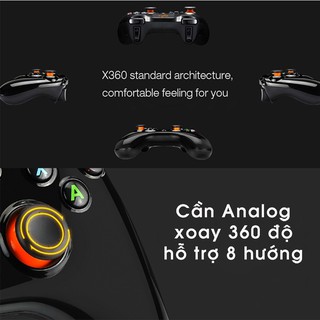 Tay Cầm Chơi Game Không Dây PXN 9613 Có Rung, Hỗ Trợ PC Và Điện Thoại Android (Có Usb