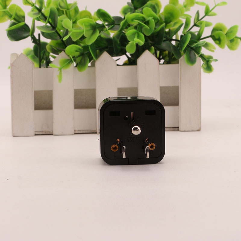 Lesonss Universal-EU UK AU to US USA Canada AC Travel Power Plug Adapter Converter