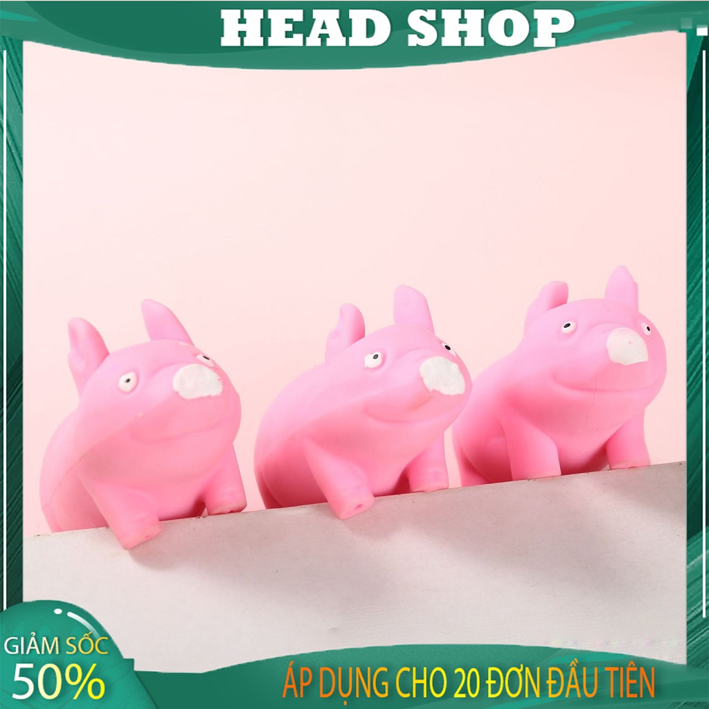 LỢN HỒNG BẰNG NHỰA DẺO XẢ STRESS MÃ HD1, HEO DẺO MANG LẠI NIỀM VUI CHO NGƯỜI SỬ DỤNG HEADSHOP