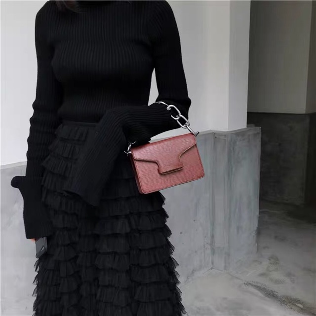 Túi kẹp nách phối dây xích hot trend (có ảnh thật) | BigBuy360 - bigbuy360.vn