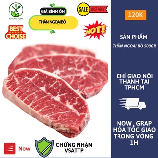 Thăn ngoại bò nhập khẩu 500gr - đóng hút chân không, phù hợp là beef steak [FREESHIP HỎA TỐC 1H TPHCM]