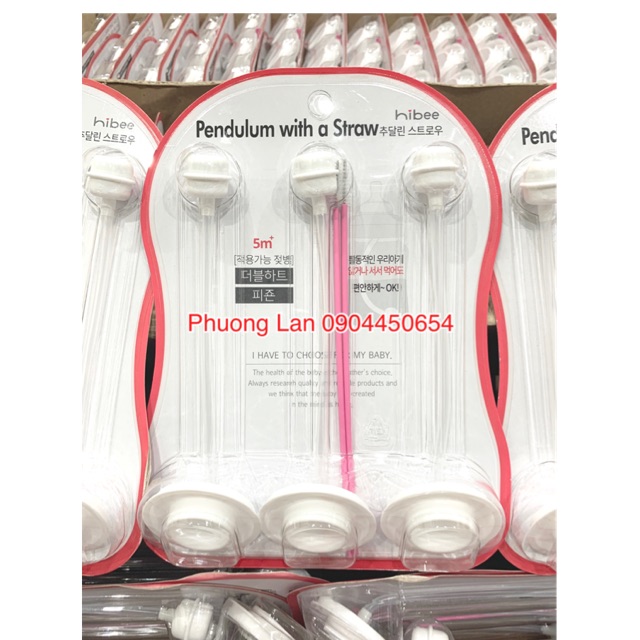 Dây ăn sữa Hibee (nội địa Hàn) - bú bình mọi tư thế